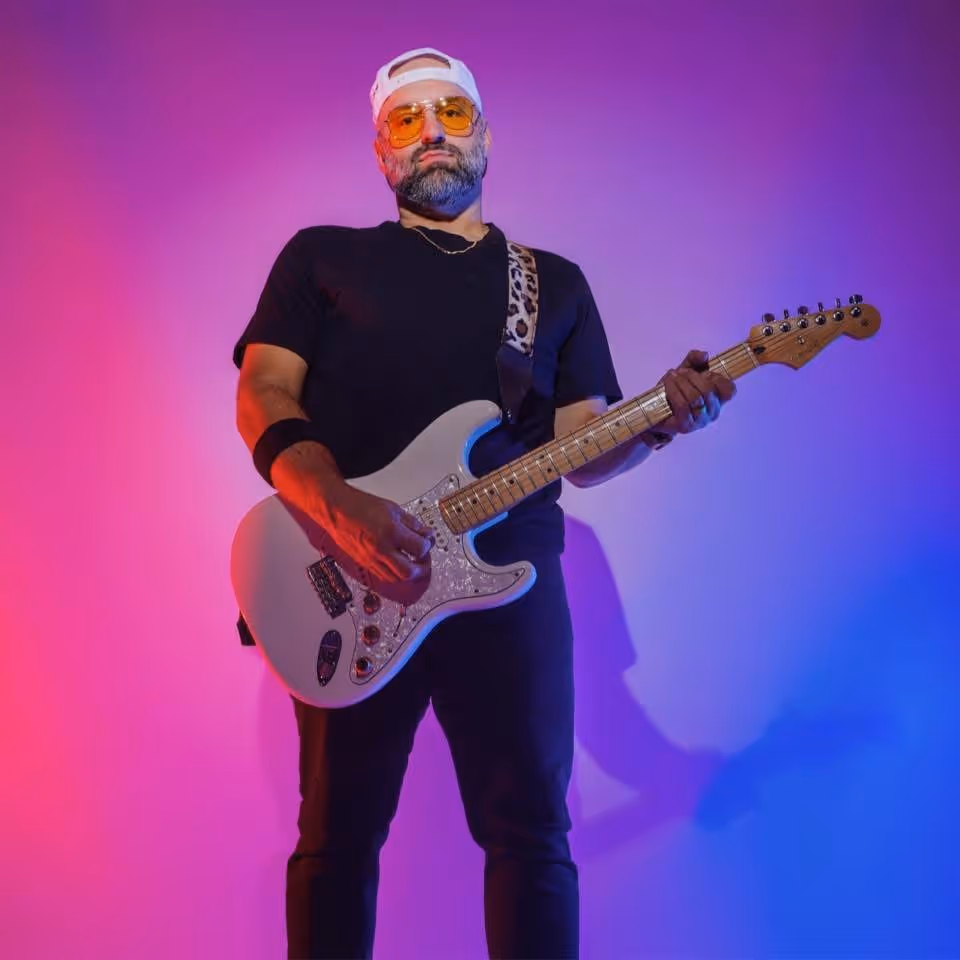 Cory Landry, vocals and guitar